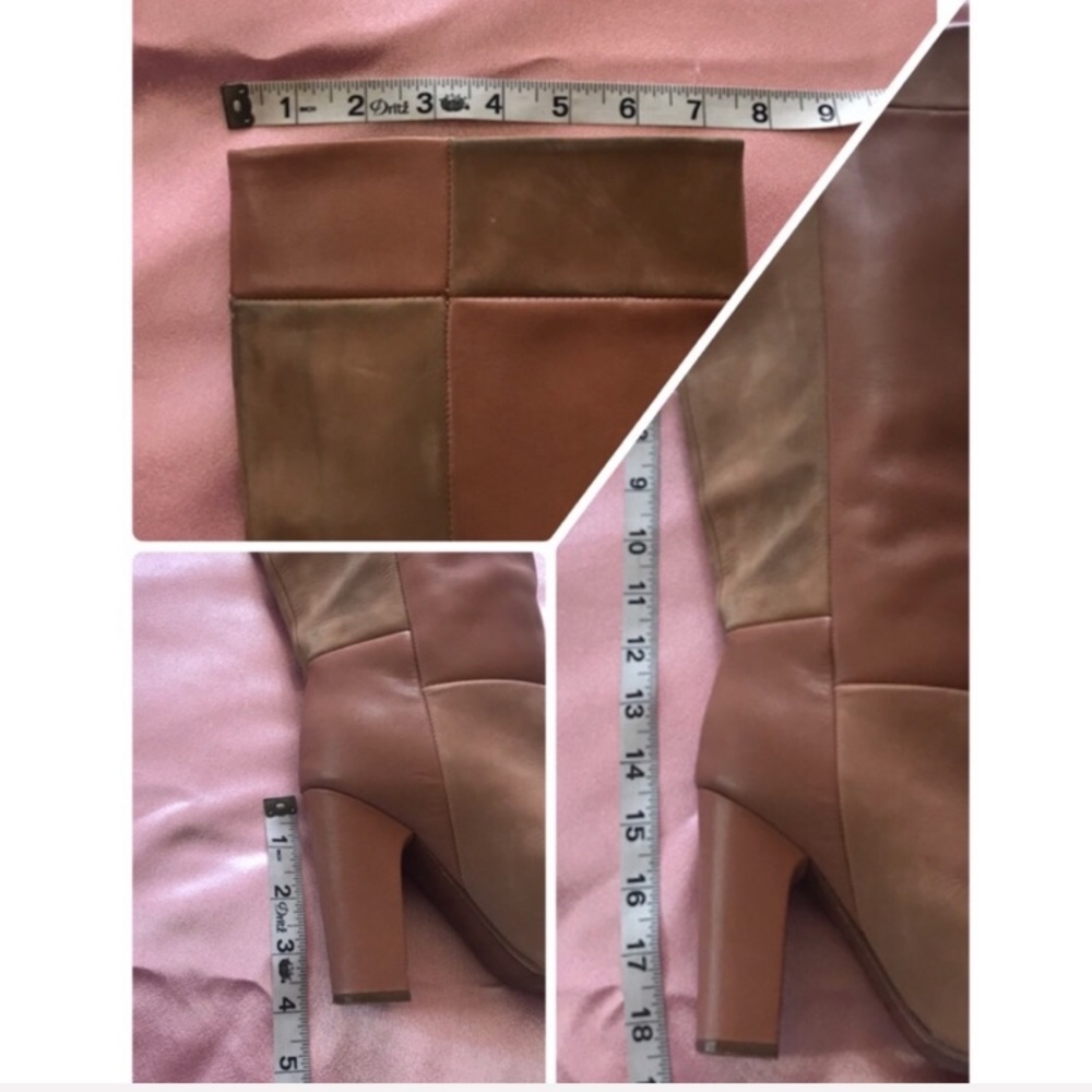 See By Chloe leather patchwork boots - Picture 6 of 7